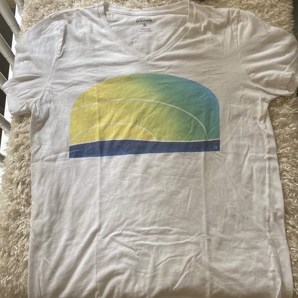 White foreign exchange Tee